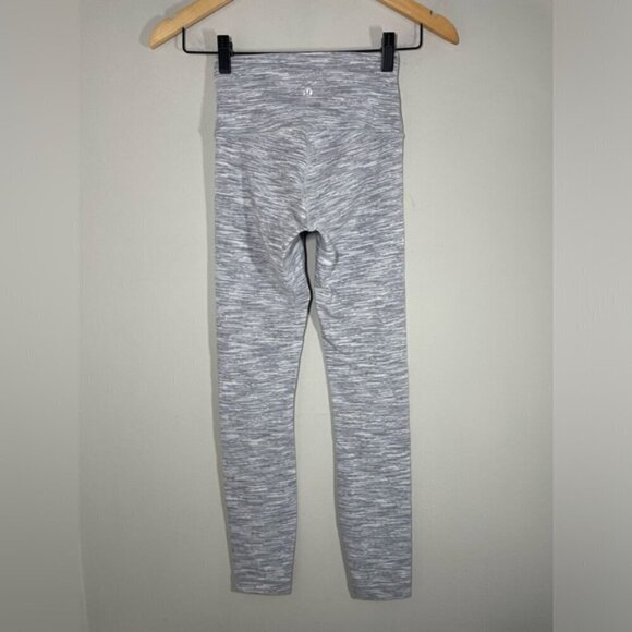 Lululemon Wunder Under Hi-Rise Tight Wee Are From Space Ice Grey Alpine size 2 - Picture 6 of 9